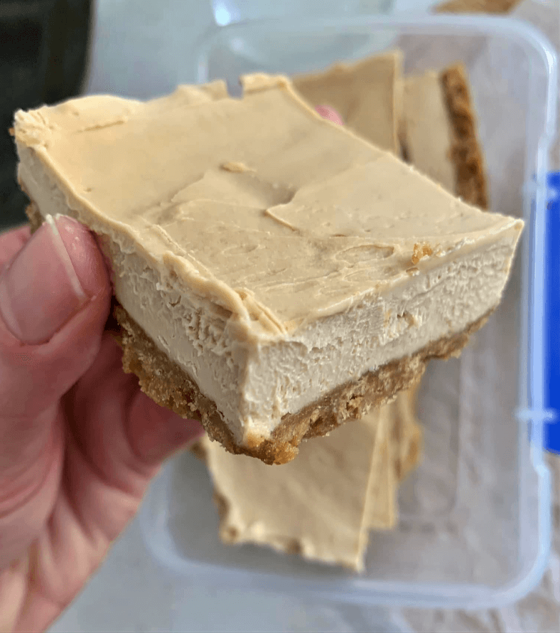 Easy No Bake Mini Biscoff Cheesecakes