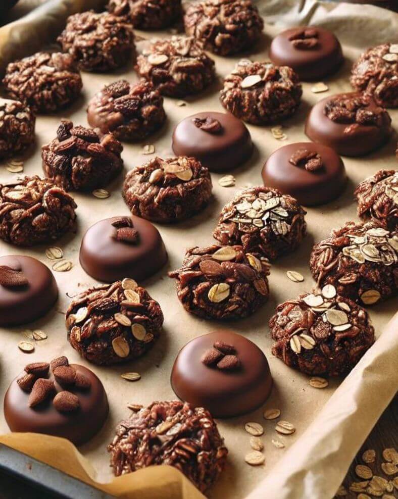 No-Bake Chocolate Cookies