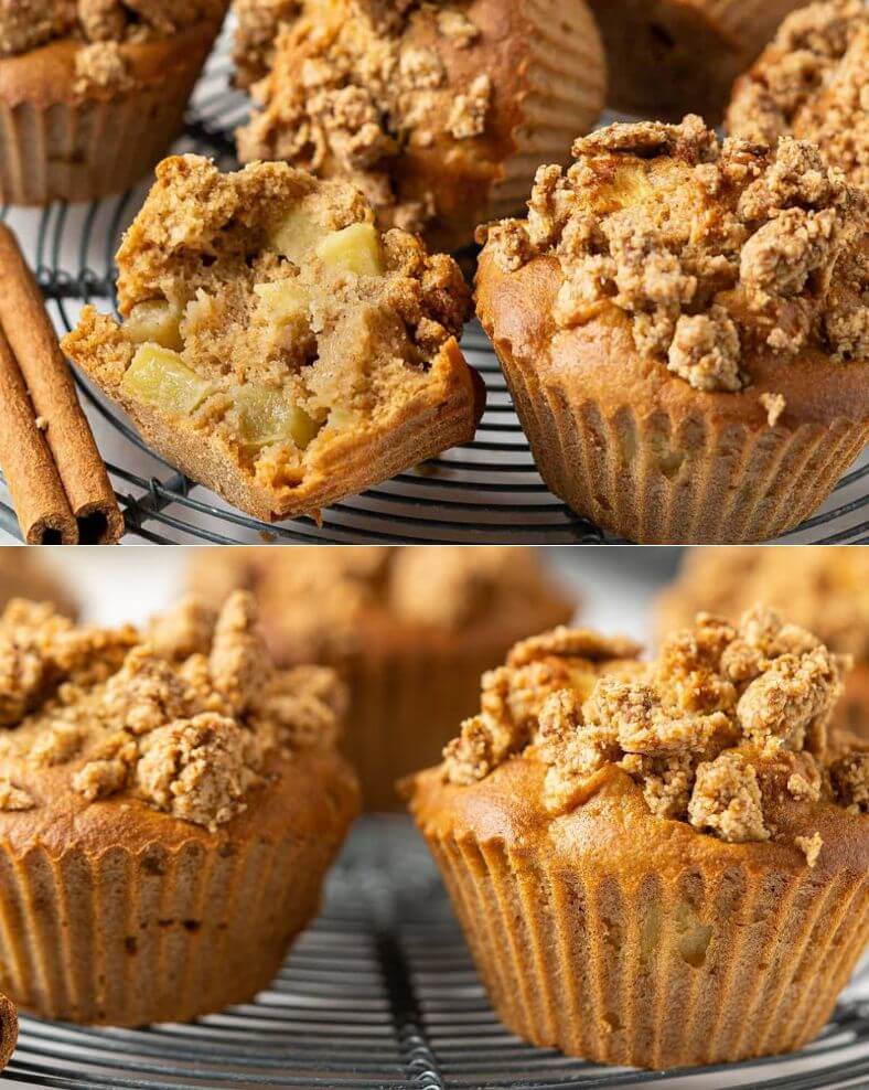 Deliciously Healthy Apple Muffins