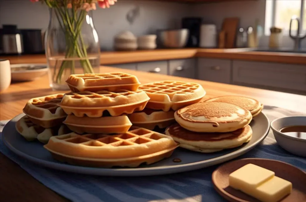 Frozen Waffles and Pancakes