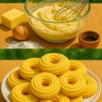 Classic Danish Butter Cookies on a plate, beautifully arranged for dessert.