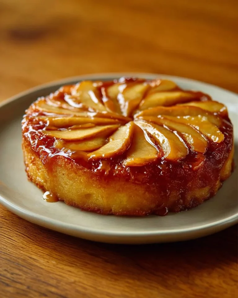 Delicious Apple Cake with Caramel drizzled on top, perfect for dessert lovers.